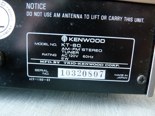 Vintage silver face kenwood - vintage,