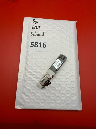 Dye dm12 solenoid - dm12,
