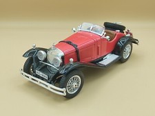 1/18 Mercedes-Benz SSK Rouge 1928 Burago ref: 7009 Made in Italy