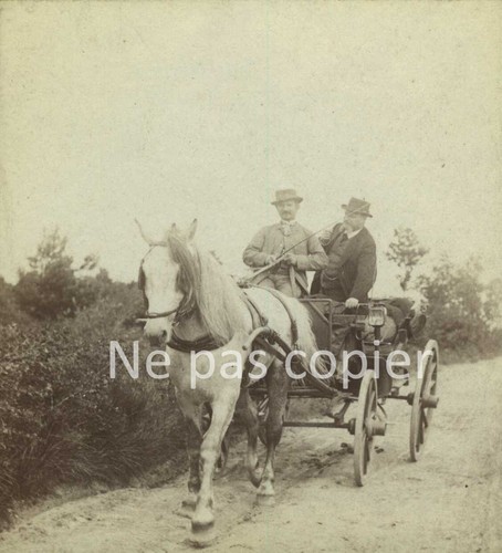 Attelage vers 1900 - vers, voiture