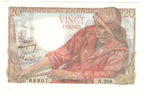 Francs pecheur 03 - francs, 10/03/1949