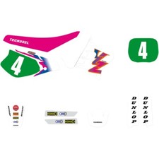 Kit déco Tecnosel Yamaha 125/250 YZ 1993 à 1995