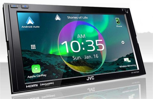 Jvc m875bw double din - jvc, kw-m875bw