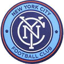 New York City FC Football Équipe Crest Pro-Weave Jersey Mls Foot Patch