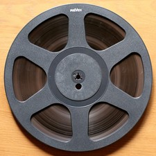 REVOX • BANDE MAGNETIQUE AVEC BOBINE PLASTIQUE • 26.5 CM • OCCASION