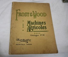 ancien catalogue N°20 FROST