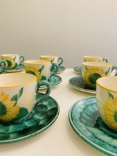 Service À Café / Thé Lunéville / Saint Clément « Tournesol »