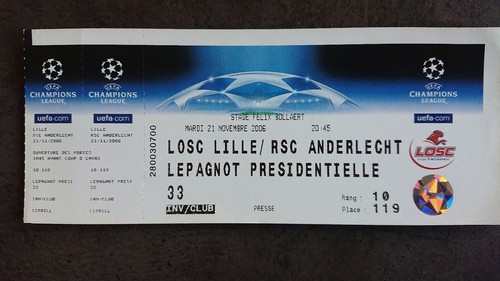 Lille losc anderlecht - vs,