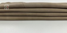 Beige Daim Bouleversé Italien Peau de Chèvre Cuir Souple 2 skins 6sqf 1.0mm #