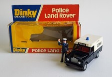 Dinky Toys N° 277, Land Rover De Police Avec Policier, - Superbe État Neuf