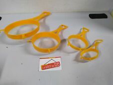 Lot de 4 passoire Orange -