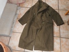 CAPOTE TROUPE ANGLAIS MLE 1939 DATEE 1943 REUTILISER PAR LA FRANCE