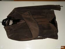 veste à franges porc velours Armand Ventilo 36