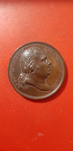 Louis xviii médaille mariage - xviii,