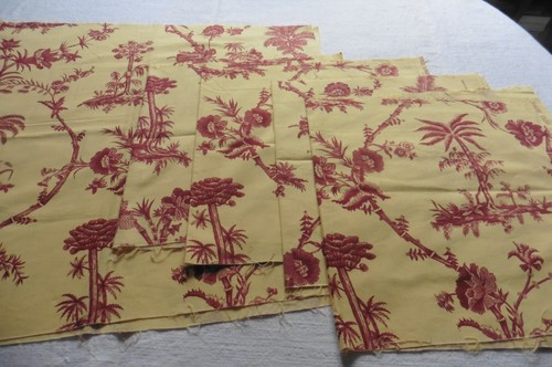Lot coupons de - de, tissu
