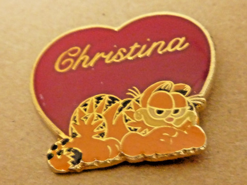 Pin pins badge garfield - pin's,