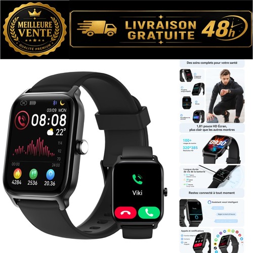 Montre connectée gydom - connectée, 1,81"