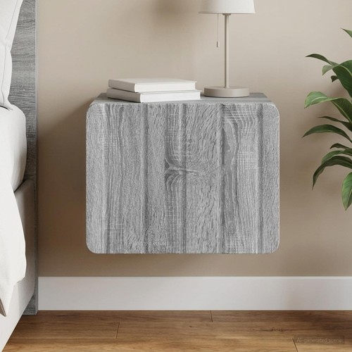 Cabinet chevet mural bois - mural,