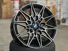Neuf 18" BMW M3 M4 Style 826M (4 roues) F20 F30 F32 E90 E92 E36 E46 Z3 Z4 Noir