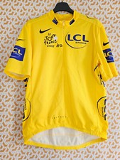 Maillot cycliste Jaune LCL tour de France 2007 Nike vintage jersey cycling - L
