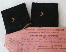 Insigne Patch Pattes de Col