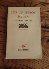 Sur un héros païen par