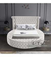 Lit King Taille Double Rond