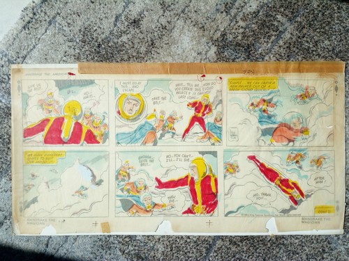 Planche originale mandrake - planche,