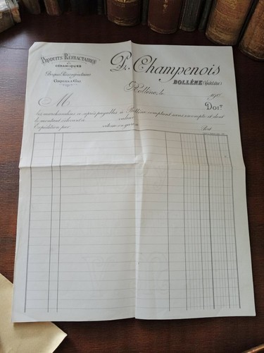 Papier tête ancien - papier, p
