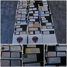 ★★LOT DE 38 DISQUETTES 5"1/4 POUR APPLE IIE 2E 2C  ★★