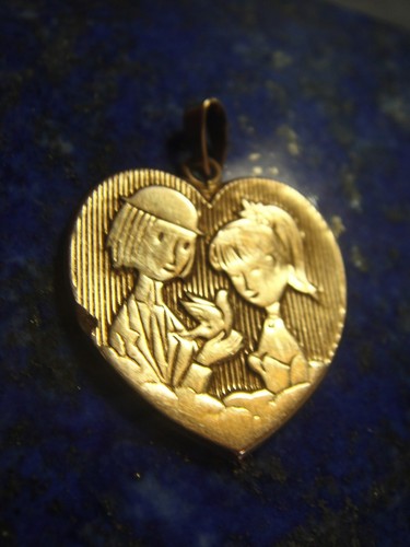 Pendentif coeur les amoureux - les,