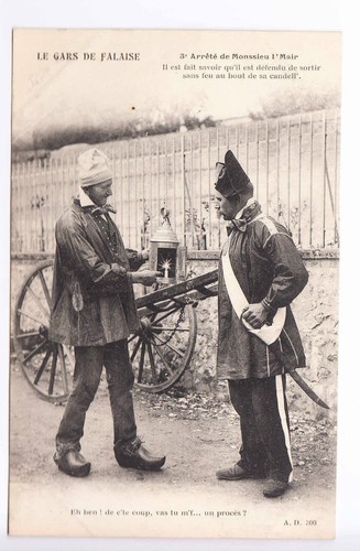 Cpa falaise le gars - cpa, 14