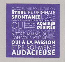 Carte publicitaire -