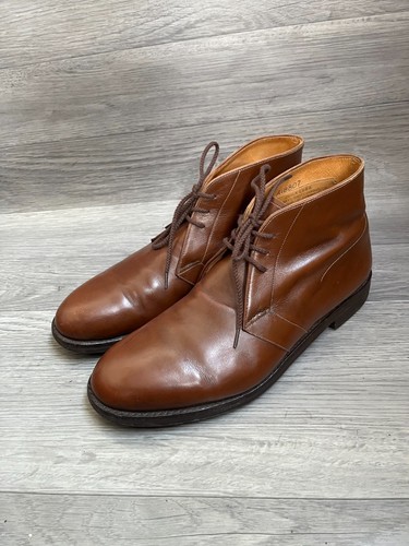 John lobb chukka brown leather