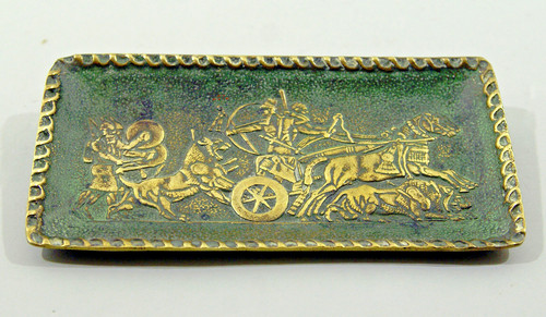 Vide poche bronze signé - bronze,,