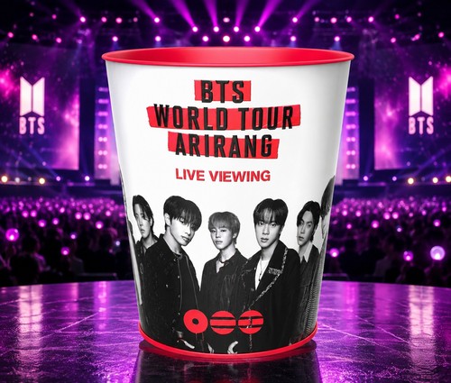 Seau bucket pop corn bts - bucket,