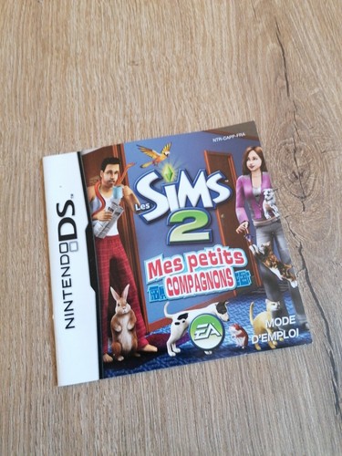 Notice seul sans jeu nintendo - notice,