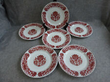 6 assiettes plates