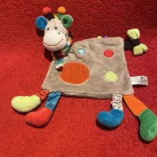 ?? Doudou Vache Zoé Multicolore Pattes Éveil SIMBA KIABI NEUF Jamais Servi