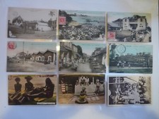 AFRIQUE AFRICA Lot de 9 CPA