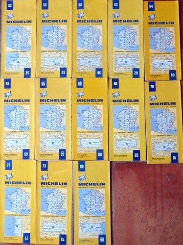 Lot anciennes cartes - 12,