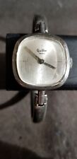 Montre femme vintage à remontage manuel Quilbé argent massif