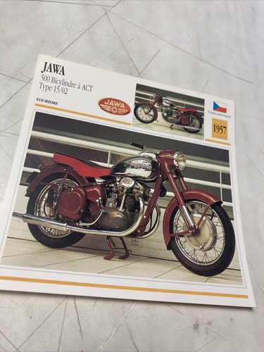Jawa 500 act type - jawa, 1957