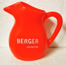 Pichet Carafe Plastique BERGER ANISETTE Vintage An 70-80 