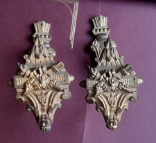 Paire D'embrasses A Rideaux
