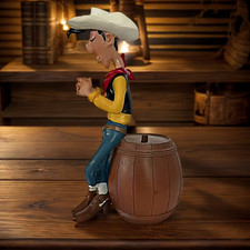 Tirelire lucky luke 18 cm - lucky,