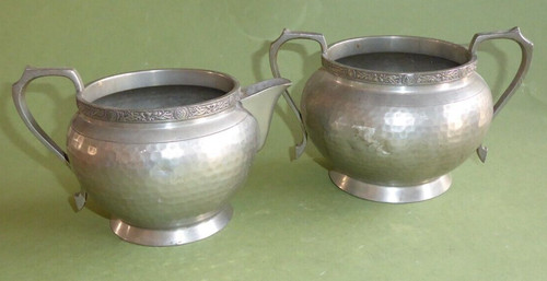 Pot lait sucrier en - lait, et