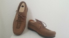 D'ANJOU HOMME CHAUSSURE  MOCASSIN VILLE MARRON CUIR/DAIM CONFORT POINTURE 42