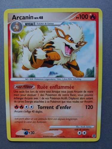 Carte pokémon arcanin p - arcanin, d&p