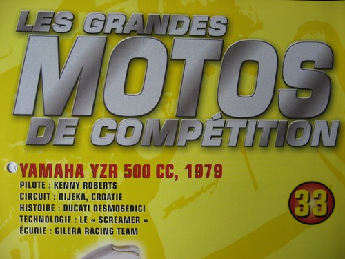 Fascicule moto serie - moto,